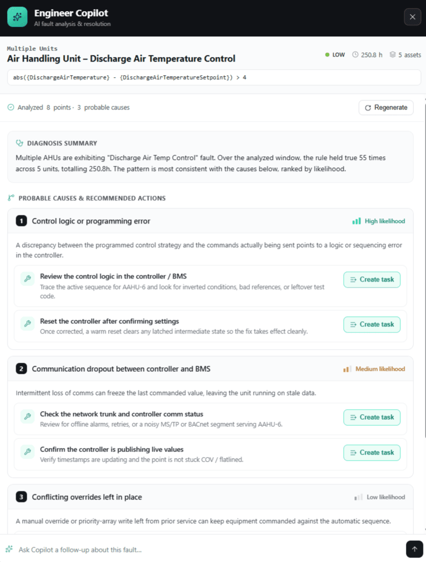 Engineer Copilot — AI fault analysis & resolution